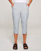 Newport Court 3/4 Cotton Pants - Silver