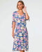 Democracy Pippa Print Dress- Blue