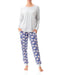 Florence Broadhurst - Long Ski Pj Set - Spotted Floral