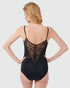 Oh Zuza Patchwork Lace Bodysuit - Black
