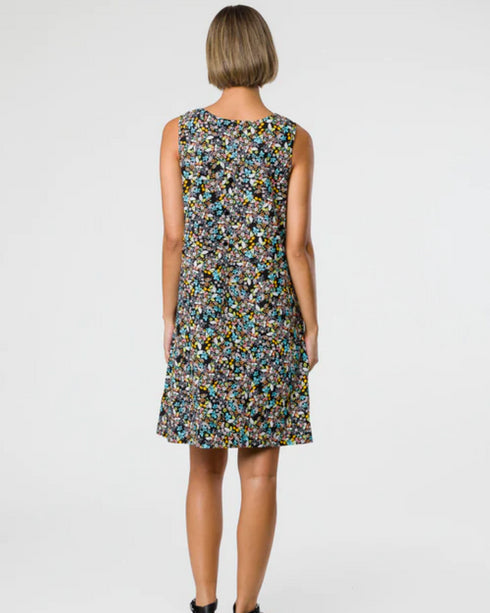 Democracy Ruby Print Shift dress
