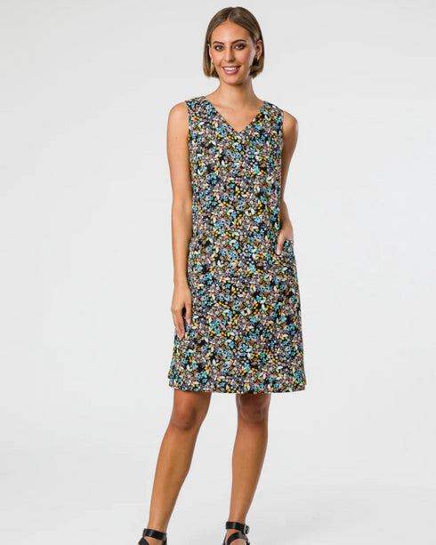 Democracy Ruby Print Shift dress