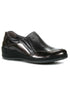 Suave Biarritz Slip on Leather Shoe - Soot Combo