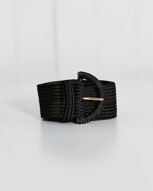 The Flow Buckle Belt - Black