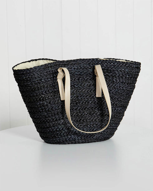 The Flow Straw Bag - Black