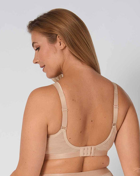 Triumph Airy Sensation W01 Minimiser Bra - Nude Beige