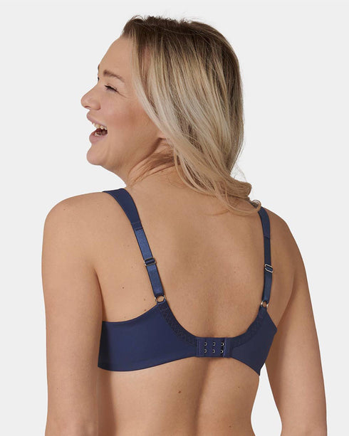 Triumph True Shape Sensation W01 Minimiser Bra - Deep Water