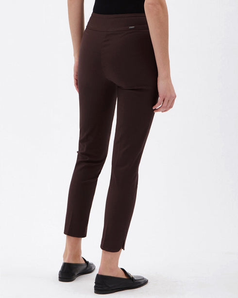 Up Pants Techno 28" Petal Slit Pant Coffee