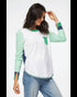 Z & P Colour Block Jumper - White Combo