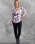 Yarra Trail Viscose Peony Print Top