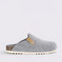 DR Feet Felt Wool Slipper Hef - Dark Grey