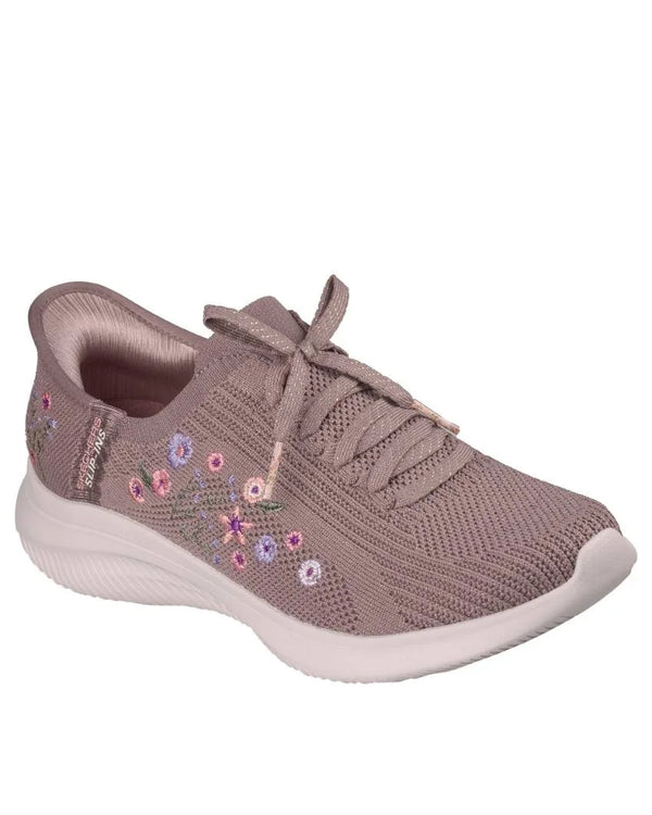 Skechers Ultra Flex 4.0 - Sweet Petals - Mocha