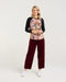 Black Stone Chandler Print Front Top Monets Garden