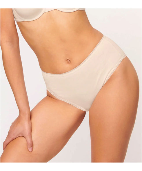 Sloggi Go High Waist Organic Cotton Brief - Fresh Powder