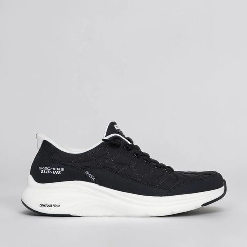 Skechers Contour Foam - Cozy Fit - Black/White