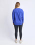 Foxwood Simplified Crew - Dazzling Blue