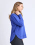 Foxwood Simplified Crew - Dazzling Blue
