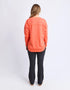 Foxwood Simplified Crew - Orange/Red