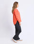 Foxwood Simplified Crew - Orange/Red