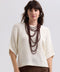 LD+C Textured Jumper LC7764 - White
