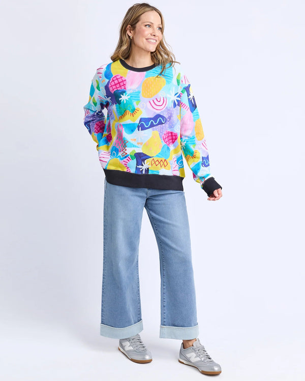 Elm Party Pants Crew - Multi