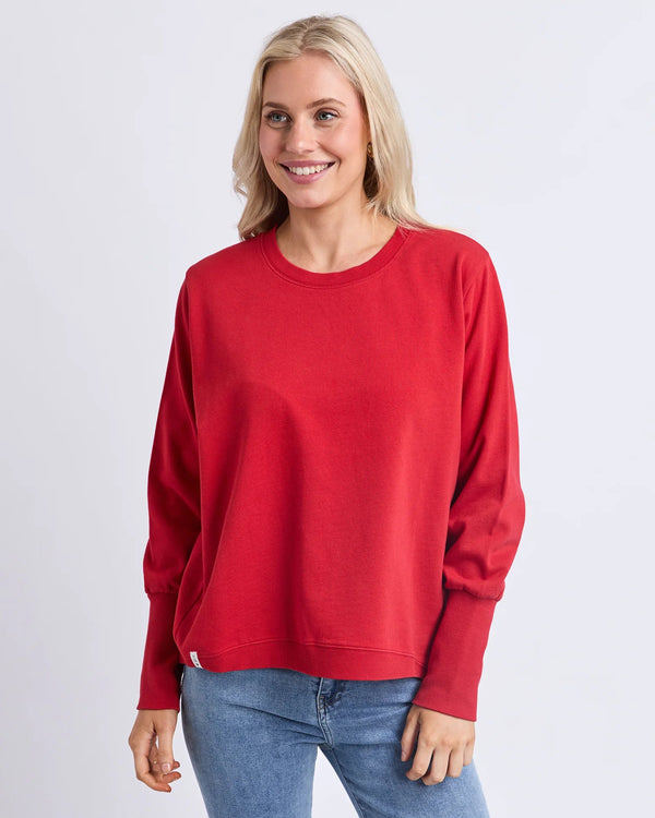 Elm Divine Crew - Cranberry