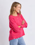 Elm Divine Crew - Dark Pink