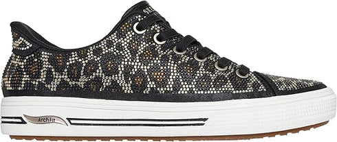 Skechers Arch Fit Arcade-Dazzle You - Black/Leopard