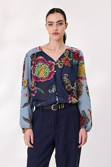 Design Nation Bramble Print Shirt