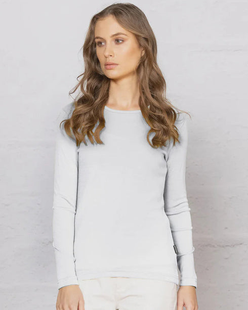 Bay Road Harper Crew - Winter White