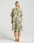 Black Stone Rosanna Short Tiered Dress - Casa Del Sol Print