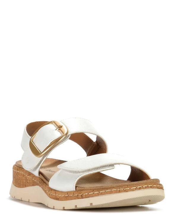 CC Resorts Timmi Leather Sandal - White
