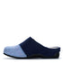 Dr Feet Floss Felt Wool Slipper - Navy Multi
