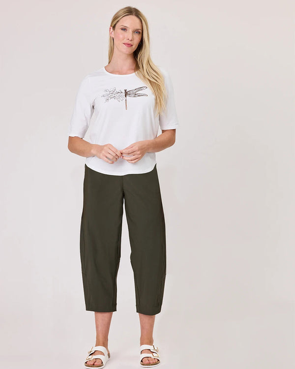 Duo Essential Dragonfly Tee - White