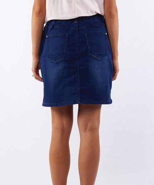 Elm Status Denim Skirt