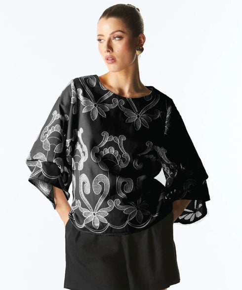 Fate + Becker The Avenue Top - Black