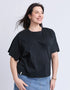 Elm Luna Short Sleeve Tee - Black