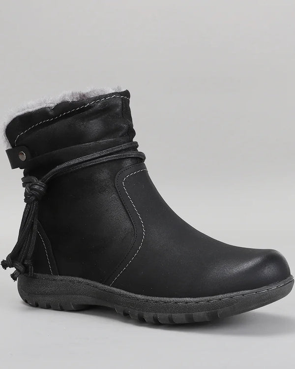 CC Resorts Gemma Vegan Boot - Black