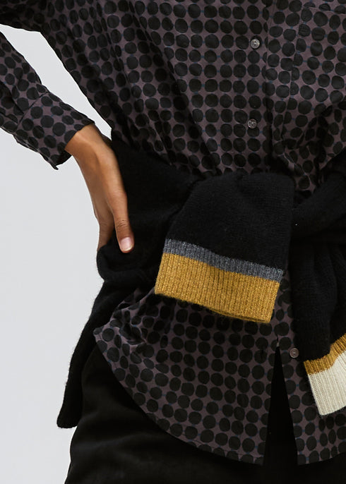 LD+Co Poker Dot Shirt - Black Spot