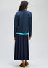 LD+Co Collared Milano Jacket - Dark Denim