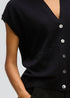 LD+Co Button Vest - Black