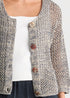 LD+Co Colour Mix Cardi - Graphite