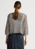 LD+Co Colour Mix Cardi - Graphite