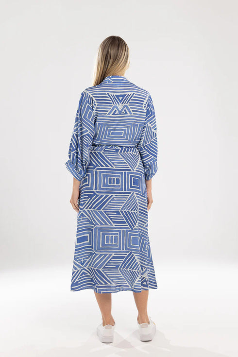 Mi Moso Dani Dress - Blue