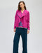 LD+Co Collared Milano Jacket - Plum