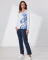 Newport Tempo Long Sleeve Tee- White