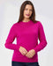 Newport Amos Merino Jumper - Magenta