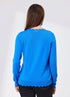 Newport Becky Merino Jumper - Bright Blue