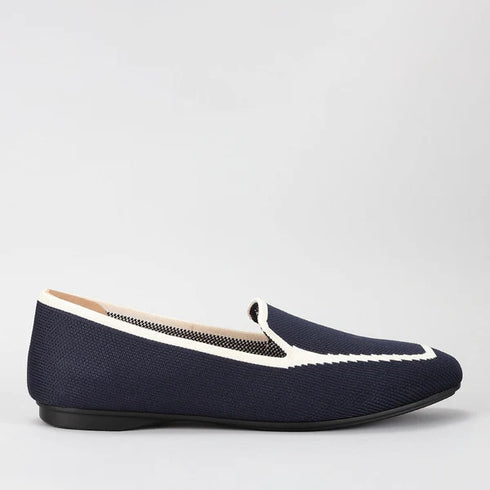 Le Sansa Olinda Shoe - Navy/Cream