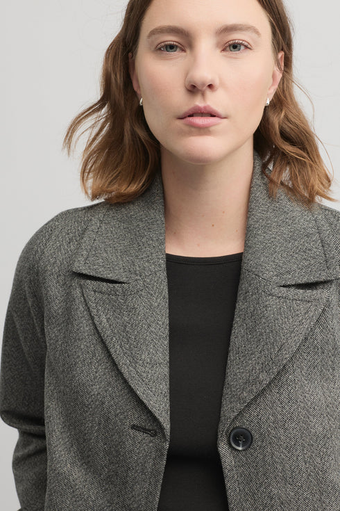 Yarra Trail Severity Coat - Charcoal